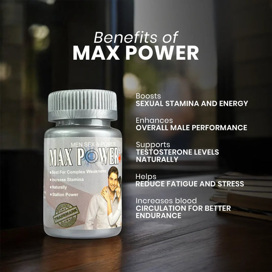 MAX POWER CAPSULE - NEW FORMULA 2025 GERMANY IMPORTED