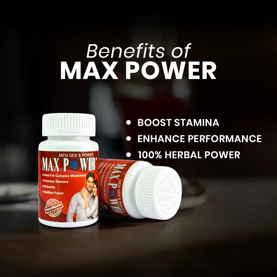 MAX POWER CAPSULE - NEW FORMULA 2025 GERMANY IMPORTED